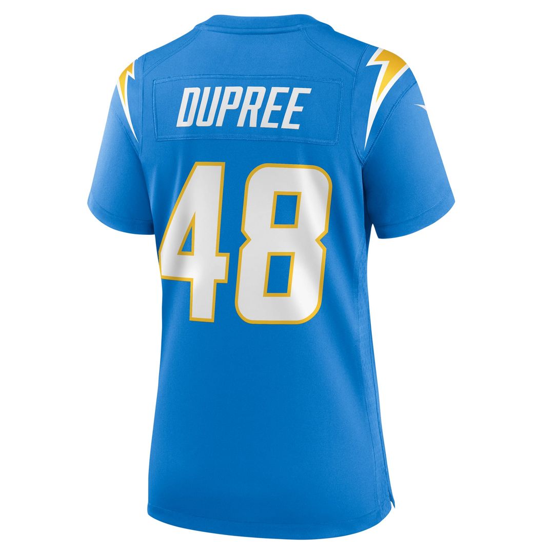 Bud Dupree Los Angeles Chargers Women's Team Jersey - Powder Blue