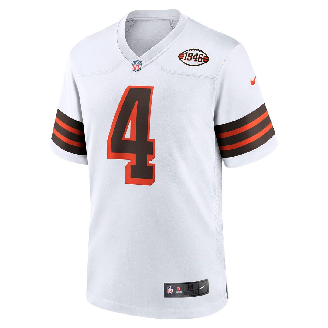 Deshaun Watson Cleveland Browns Alternate Jersey - White