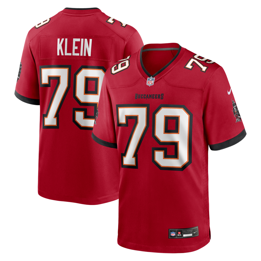 Elijah Klein Tampa Bay Buccaneers Jersey - Red
