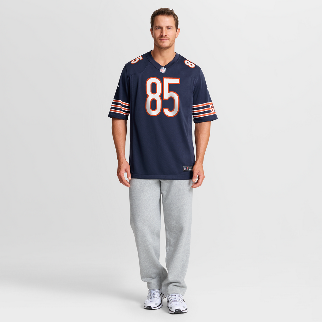 Cole Kmet Chicago Bears Player Jersey - Navy