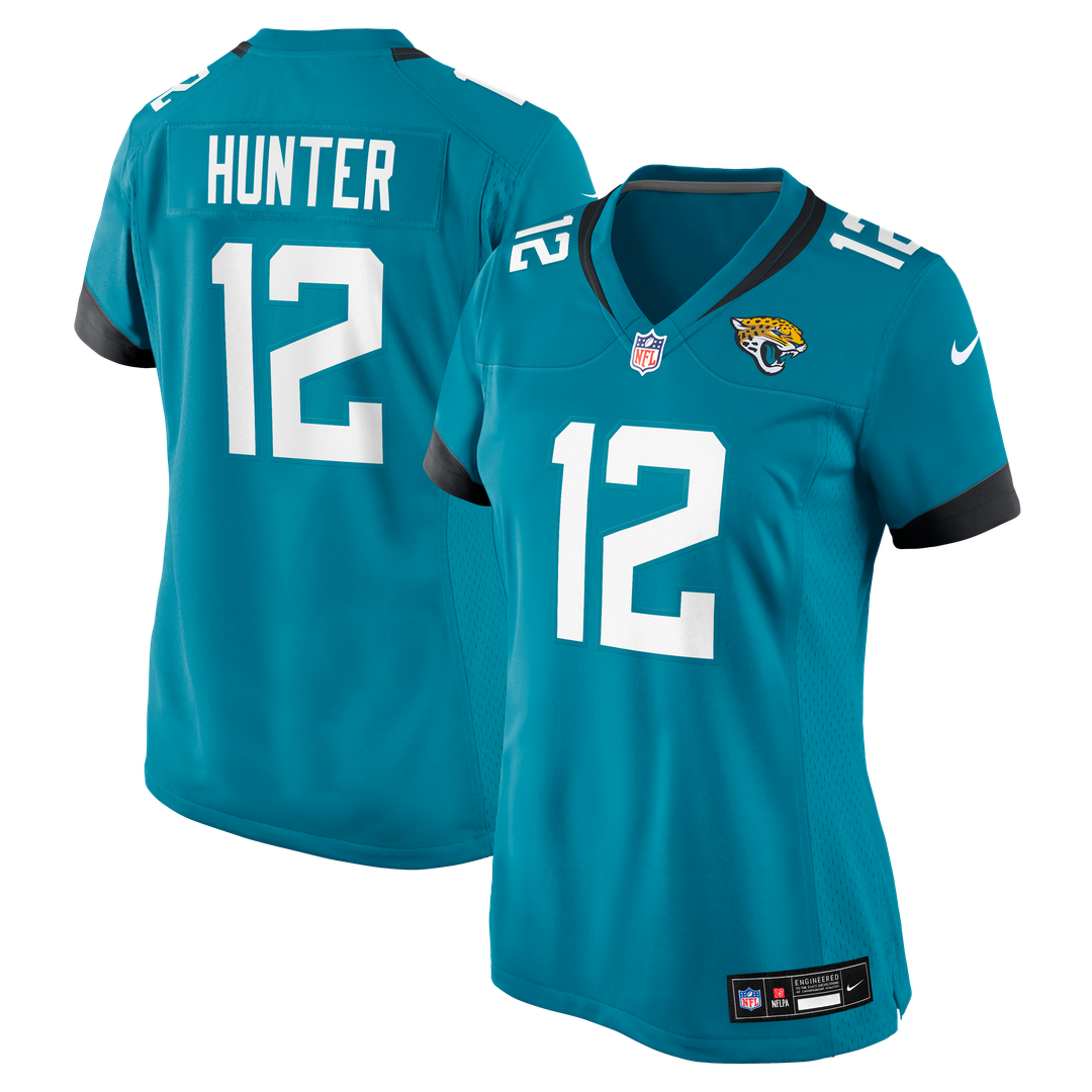 Travis Hunter Jacksonville Jaguars Women's Team Jersey - Teal