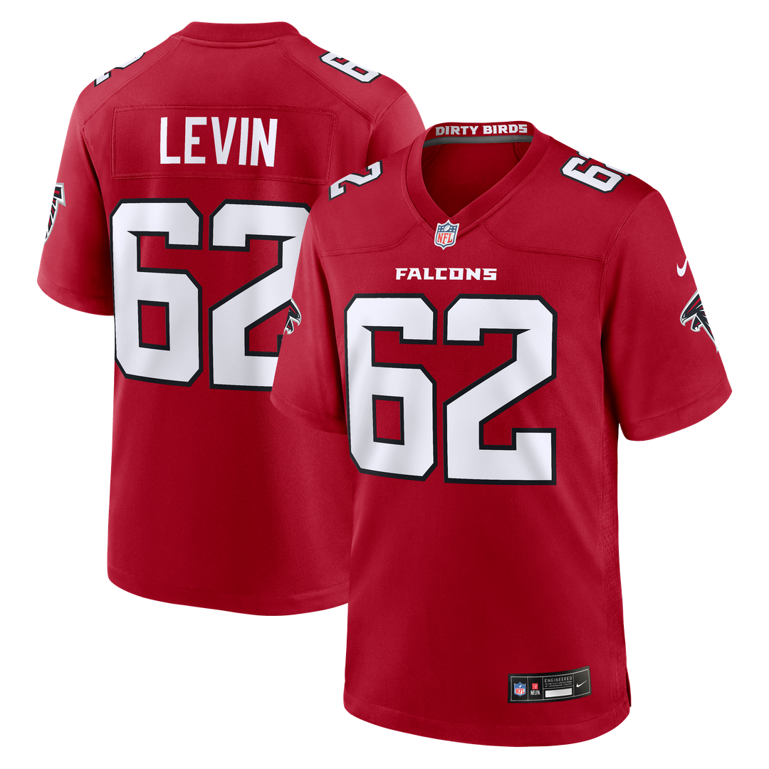 Corey Levin Atlanta Falcons Team Jersey - Red
