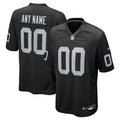 Las Vegas Raiders Custom Jersey - Black