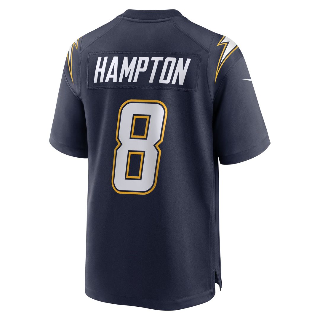 Omarion Hampton Los Angeles Chargers Alternate Super Chargers Jersey - Navy