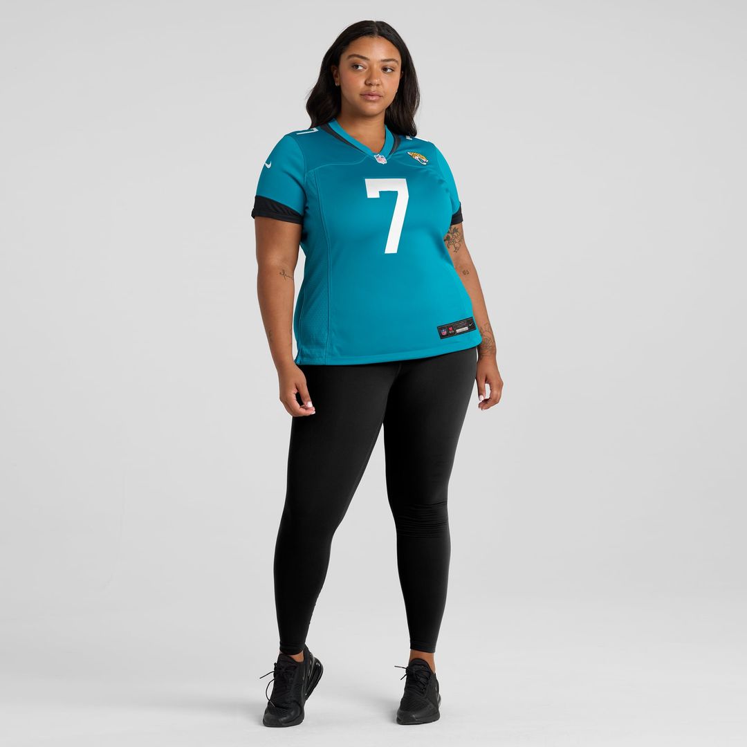 Byron Leftwich Jacksonville Jaguars Women's Alternate Retired Player Jersey - Black