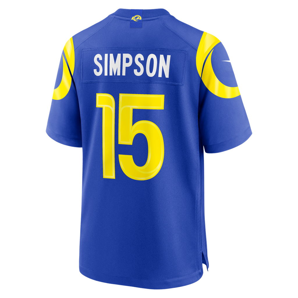 Ty Simpson Los Angeles Rams Team Jersey - Royal