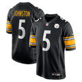 Cameron Johnston Pittsburgh Steelers Jersey - Black