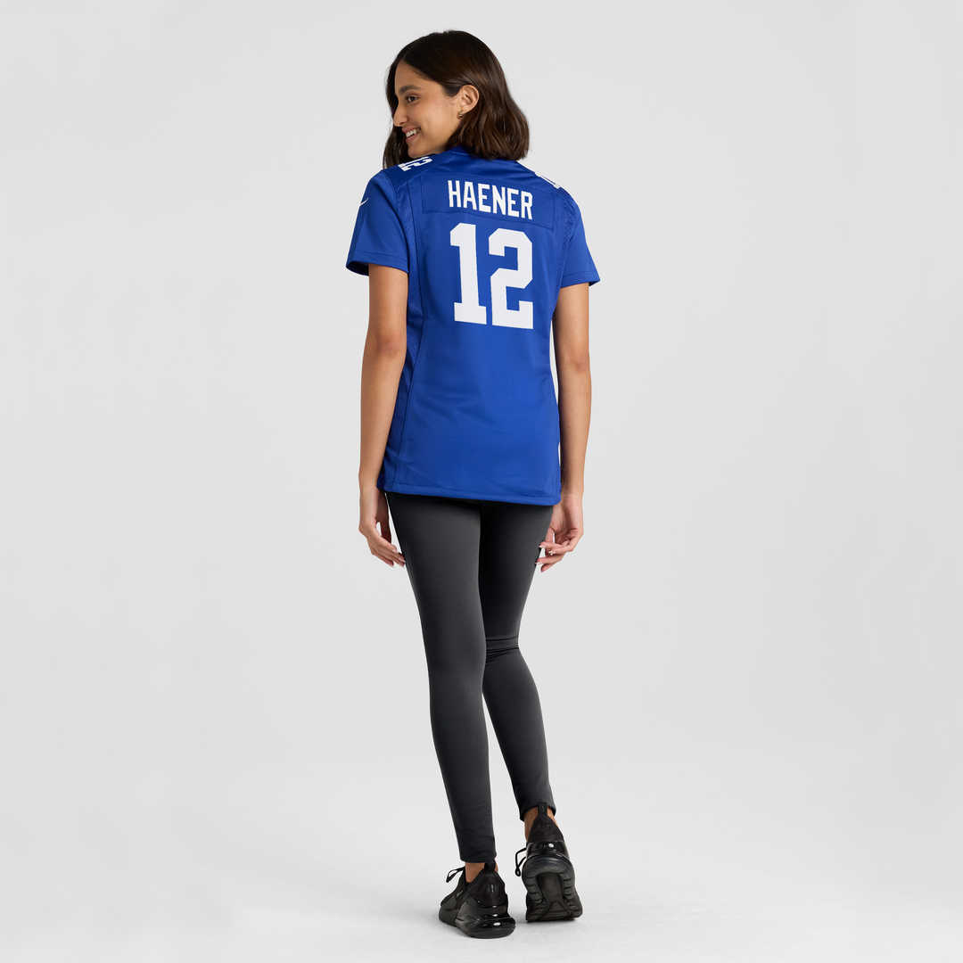 Jake Haener New York Giants Women's Team Jersey - Royal