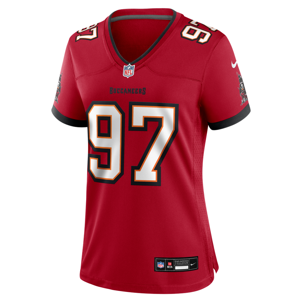 Al-Quadin Muhammad Tampa Bay Buccaneers Women's Team Jersey - Red