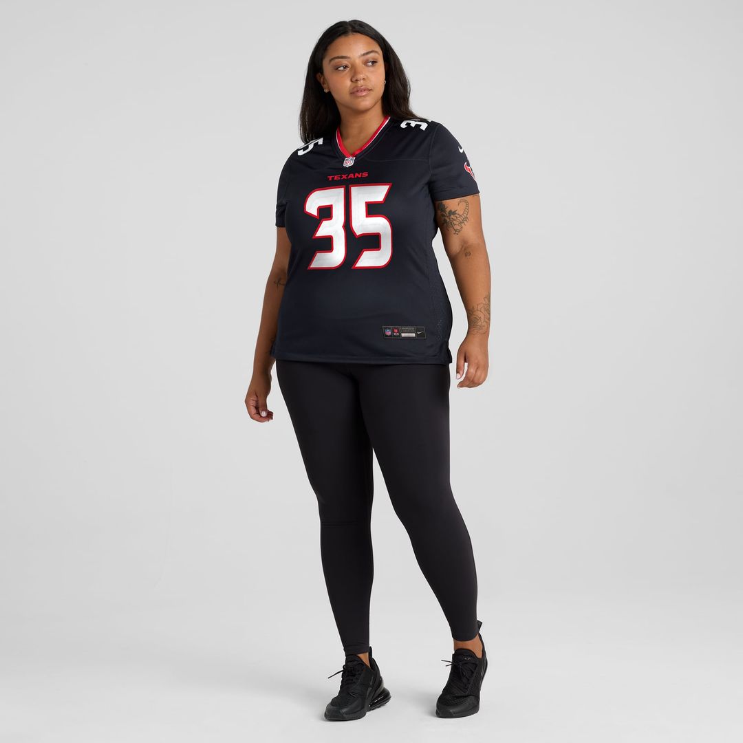 Jake Hansen Houston Texans Women's Team Jersey - Navy
