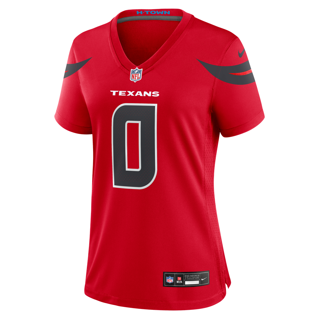 Azeez Al-Shaair Houston Texans Women's Alternate Jersey - Red