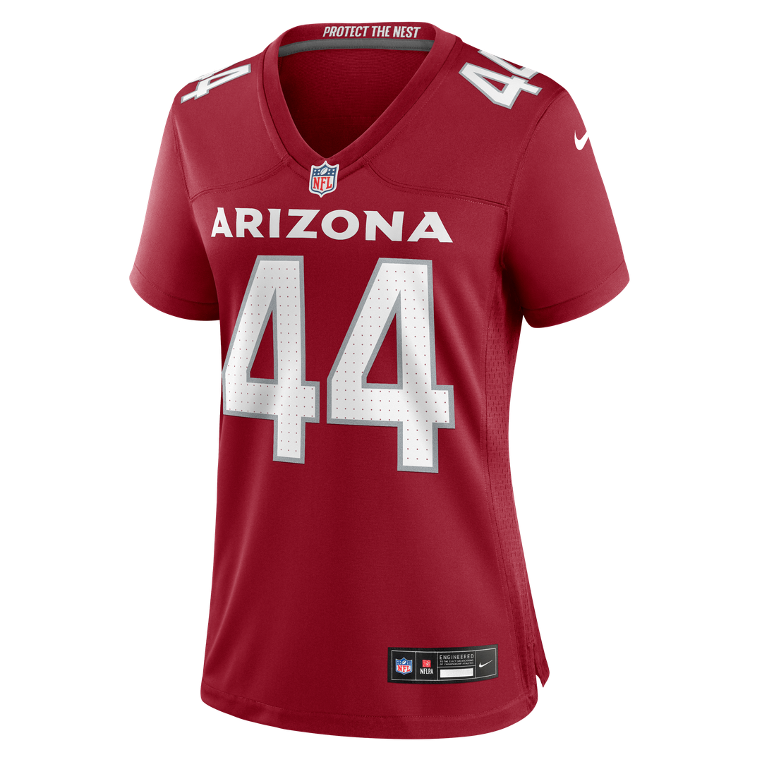 Shawn Bowman Arizona Cardinals Women's Team Jersey - Cardinal