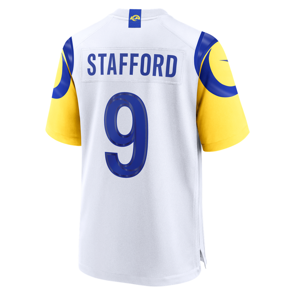 Matthew Stafford Los Angeles Rams White Jersey - White