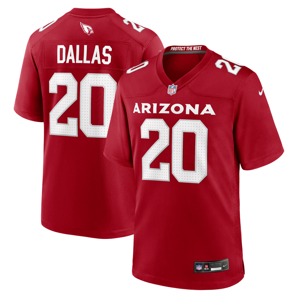 DeeJay Dallas Arizona Cardinals Team Jersey - Cardinal