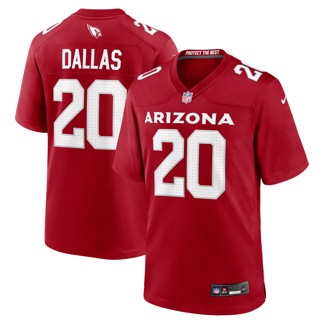 DeeJay Dallas Arizona Cardinals Team Jersey - Cardinal