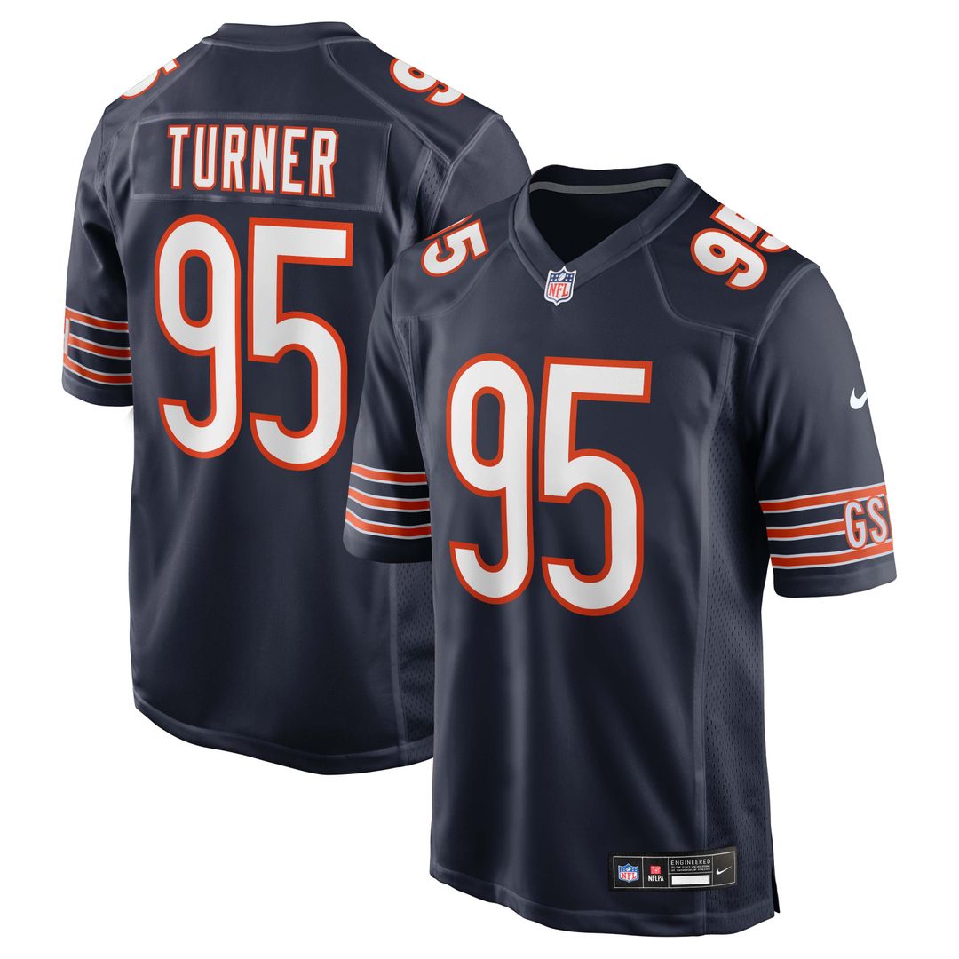 Shemar Turner Chicago Bears Team Jersey - Navy