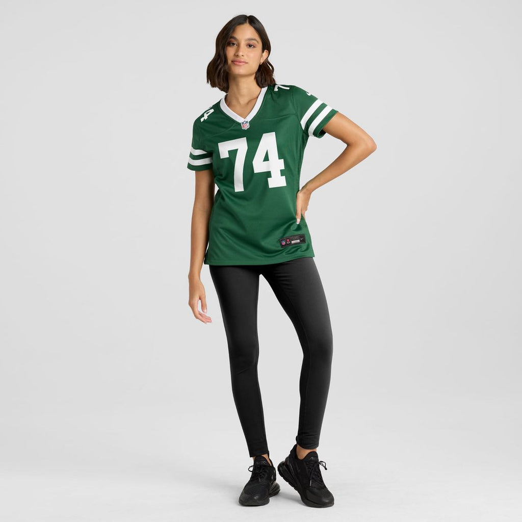 Olu Fashanu New York Jets Women's Jersey - Legacy Green