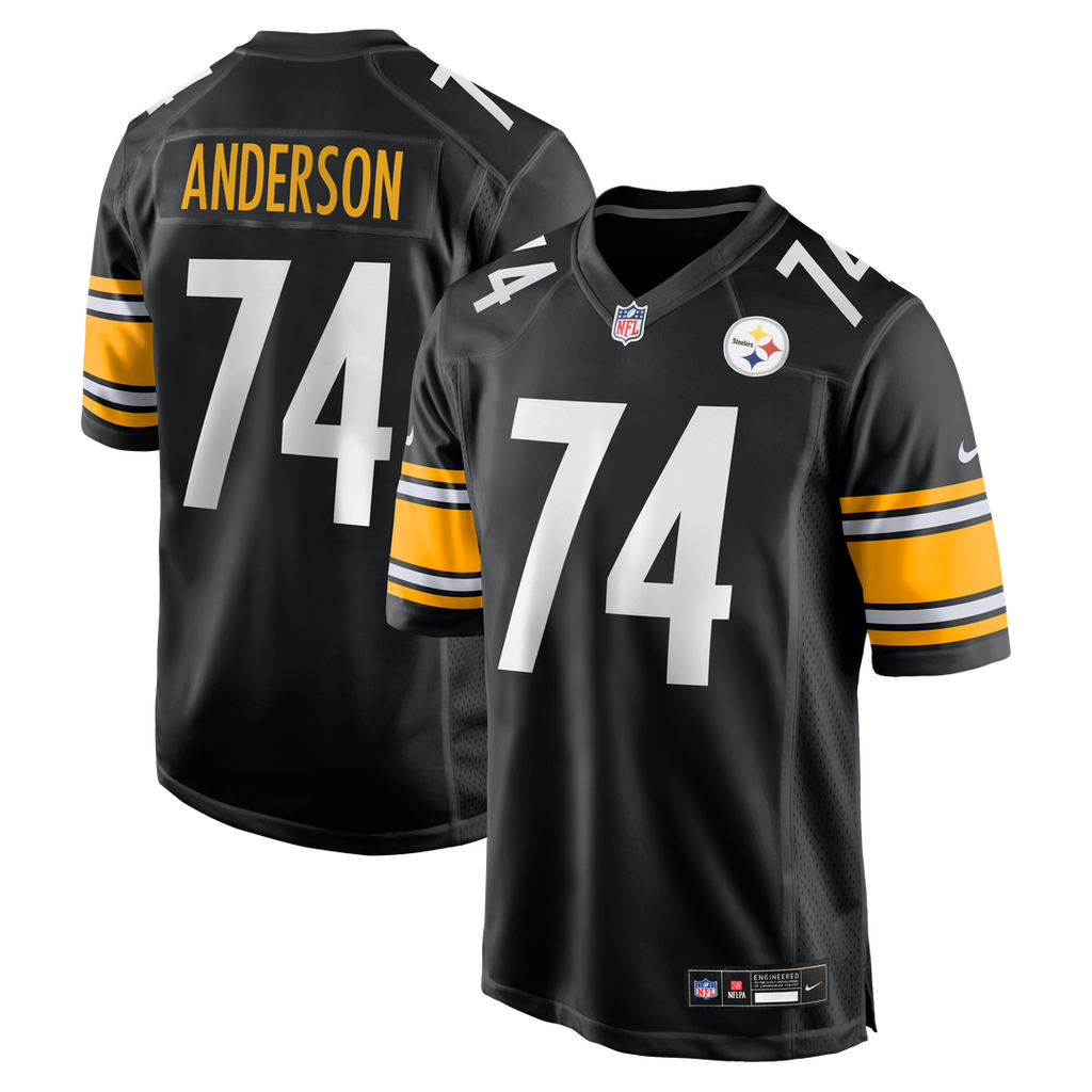 Spencer Anderson Pittsburgh Steelers Jersey - Black