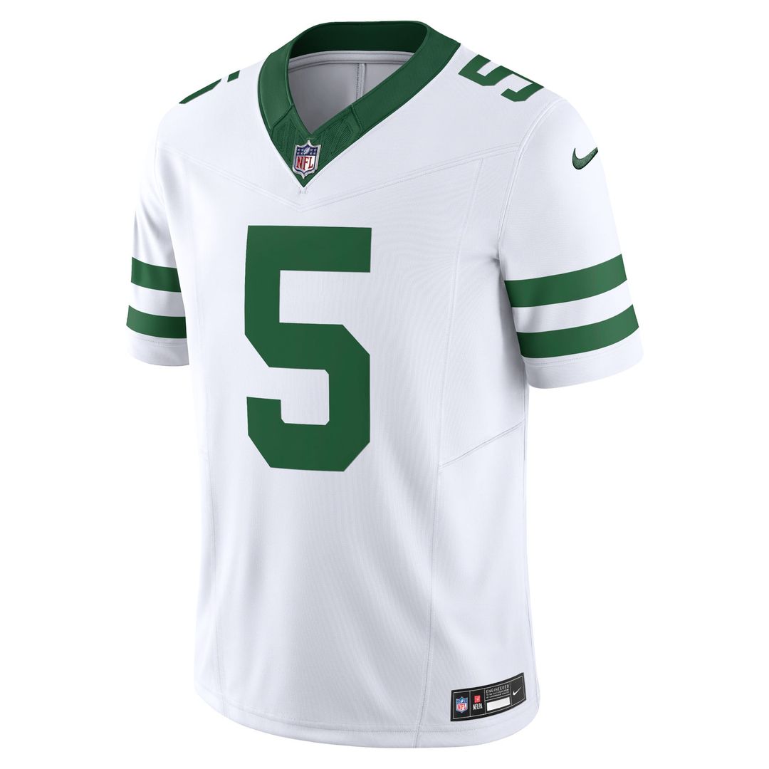 Garrett Wilson New York Jets Jersey - Legacy White