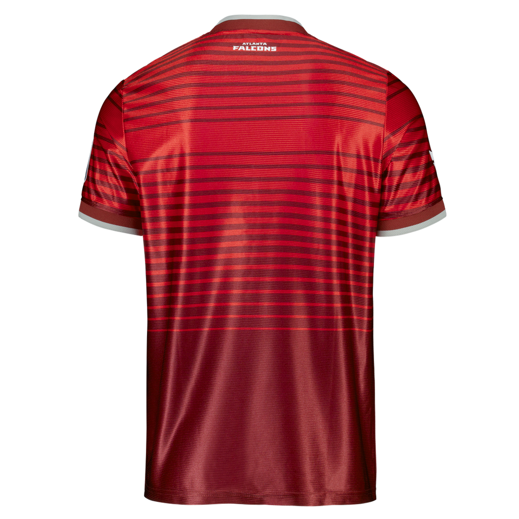 Atlanta Falcons Youth Football x Football V-Neck Fan Top - Red