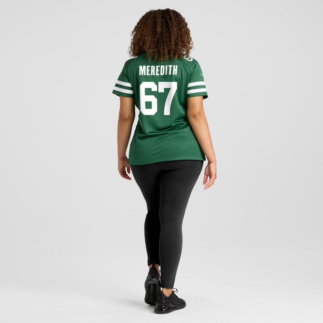 Meredith New York Jets Women's Team Jersey - Legacy Green
