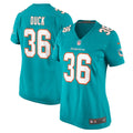 Storm Duck Miami Dolphins Women's Jersey - Aqua