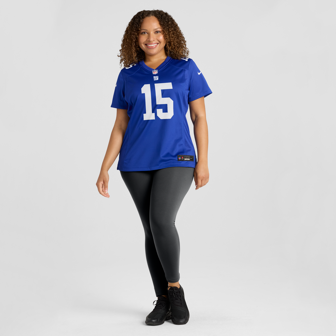 Stout New York Giants Women's Team Jersey - Royal