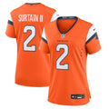 Patrick Surtain II Denver Broncos Women's Team Jersey - Orange