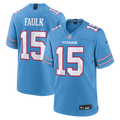 Keldric Faulk Tennessee Titans Team Jersey - Light Blue