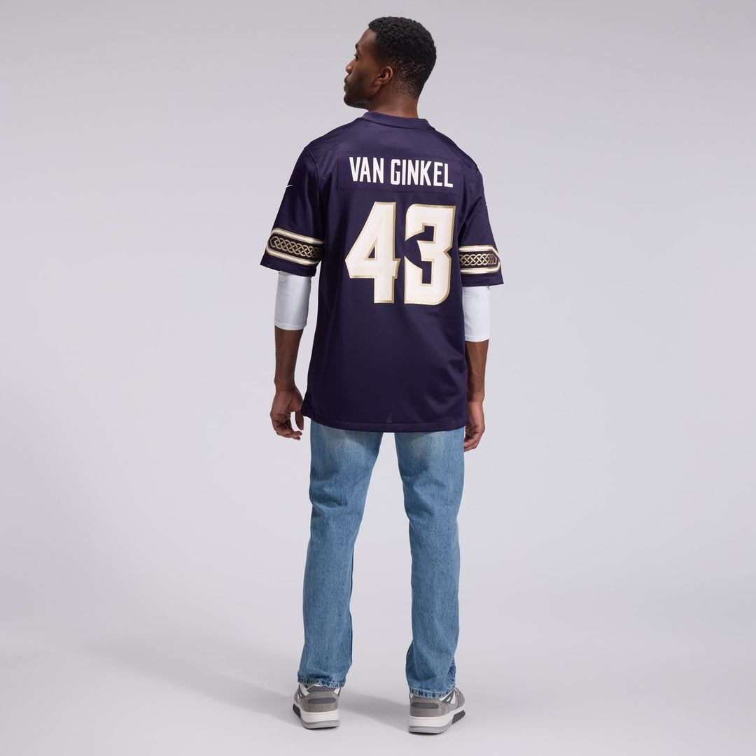 Andrew Van Ginkel Minnesota Vikings 2026 Rivalries Collection Jersey - Purple