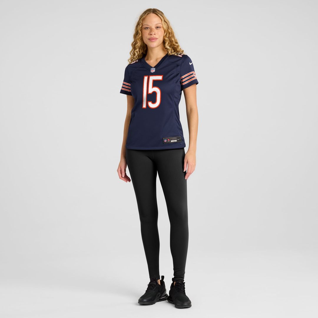 Rome Odunze Chicago Bears Women's Jersey - Navy