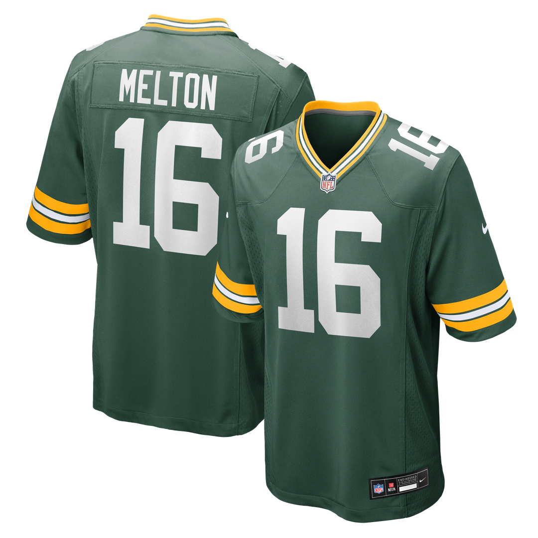 Bo Melton Green Bay Packers Team Jersey - Green
