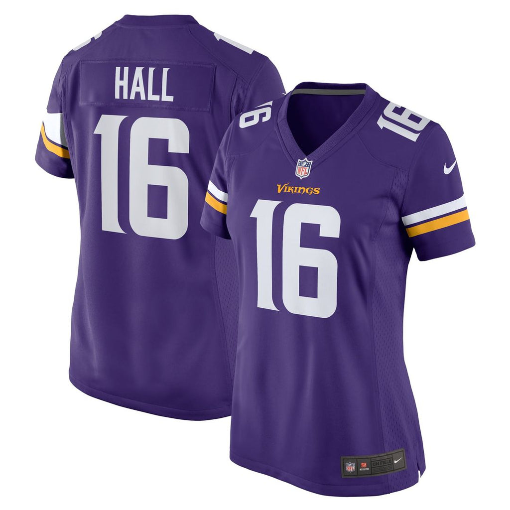 Jaren Hall Minnesota Vikings Women's Jersey - Purple