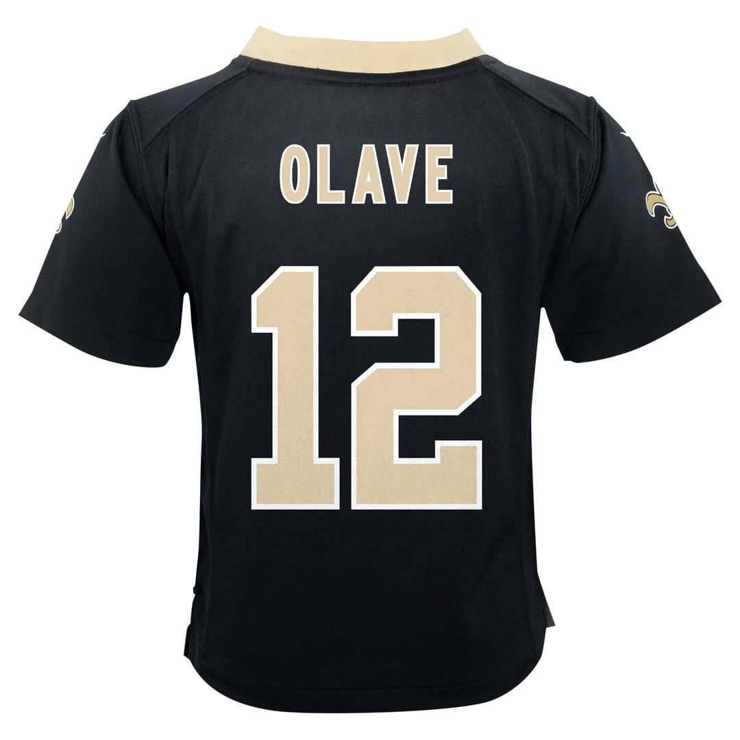 Chris Olave New Orleans Saints Infant Team Player Jersey - Black