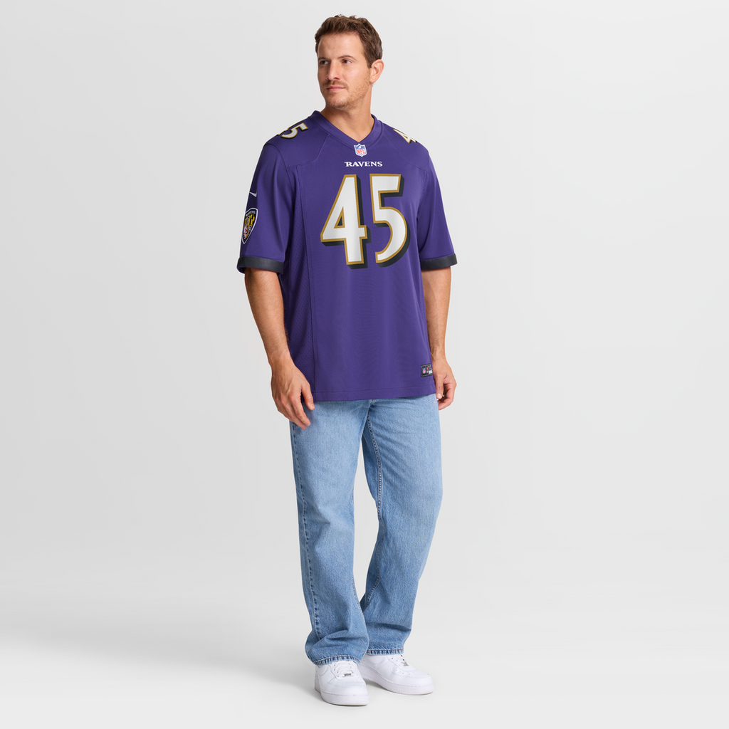 Mike Green Baltimore Ravens Team Jersey - Purple