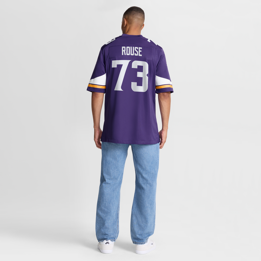 Walter Rouse Minnesota Vikings Team Jersey - Purple