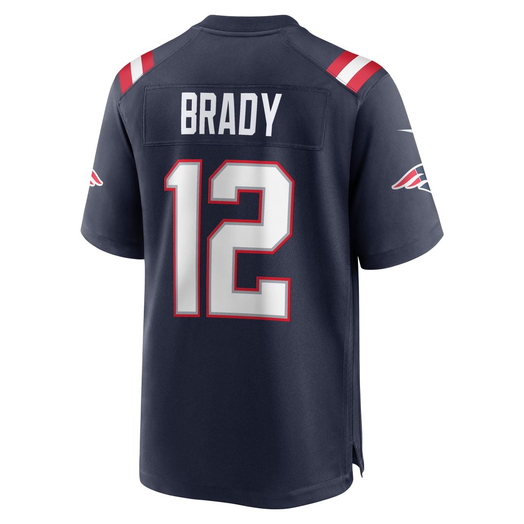 Tom Brady New England Patriots Retired Jersey - White