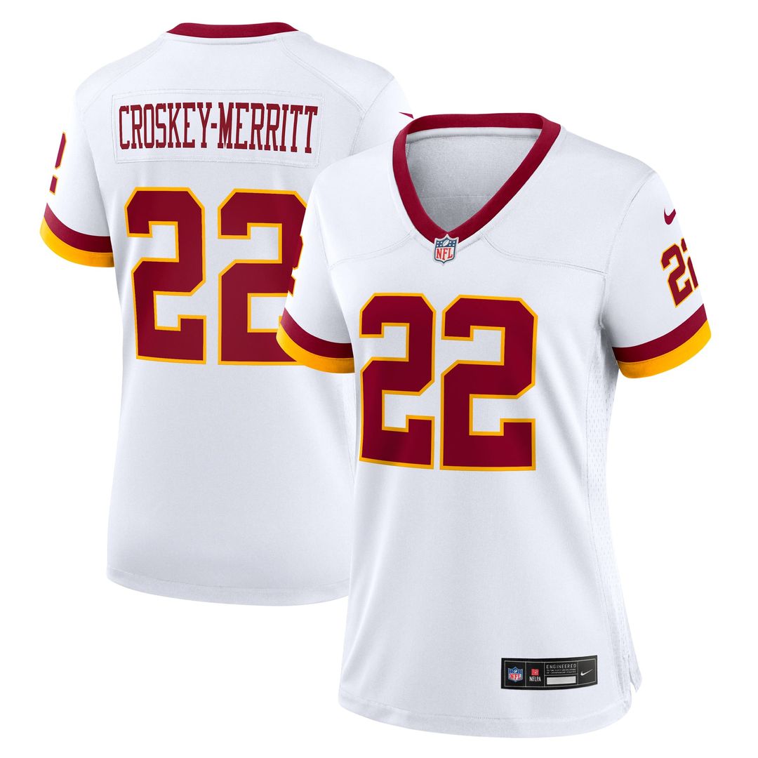 Jacory Croskey-Merritt Washington Commanders Women's Jersey - Burgundy