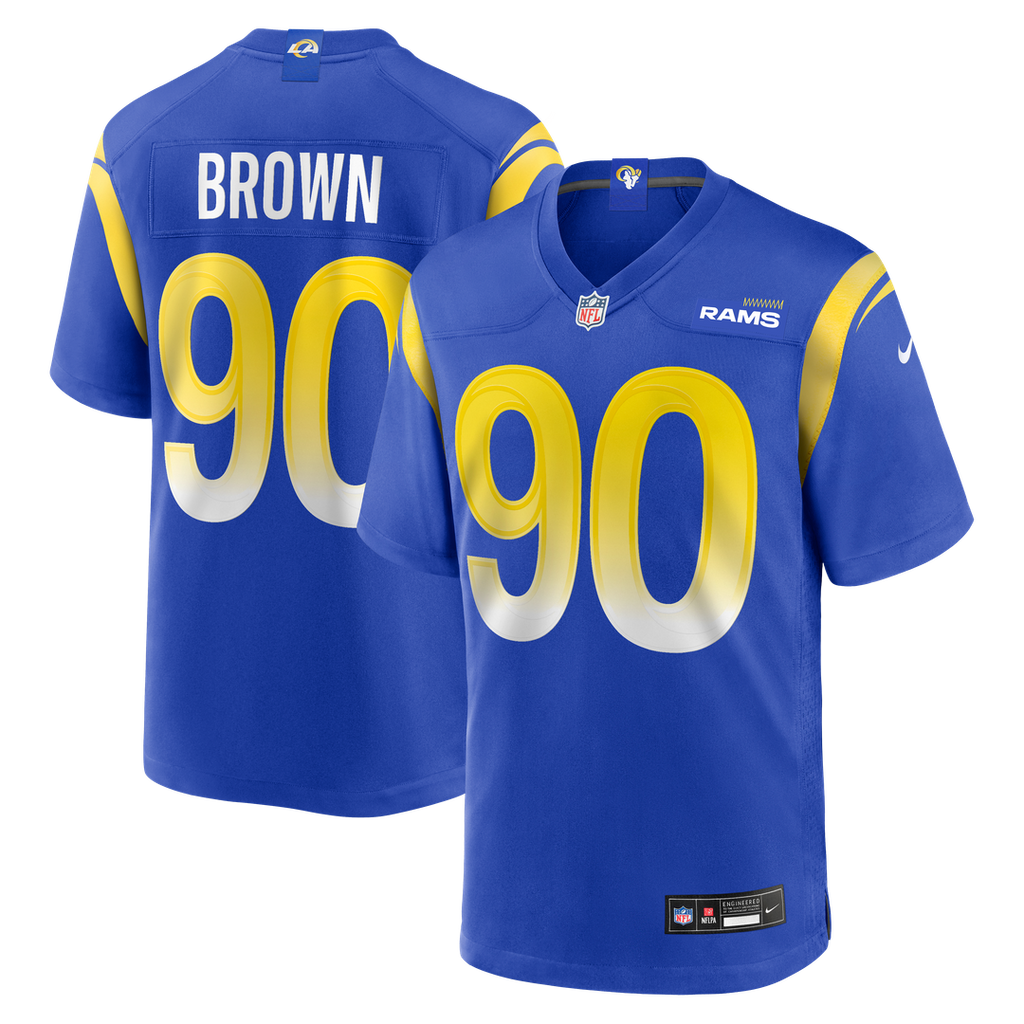 Earnest Brown IV Los Angeles Rams Team Jersey - Royal