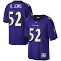 Ray Lewis Baltimore Ravens Big & Tall 2000 Retired Player Jersey - Purple