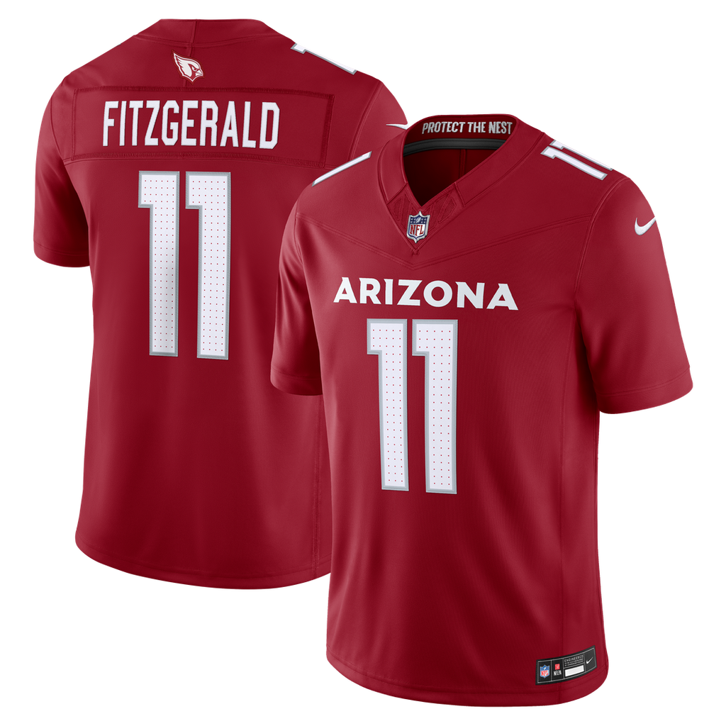 Larry Fitzgerald Arizona Cardinals Stitched Retired Jersey - Cardinal