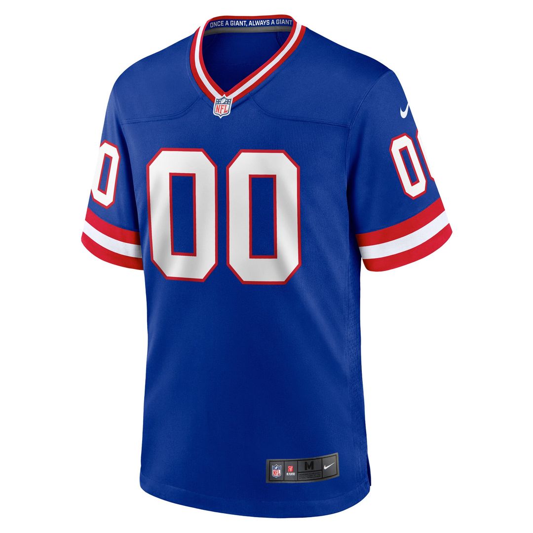 New York Giants Classic Custom Jersey - Royal
