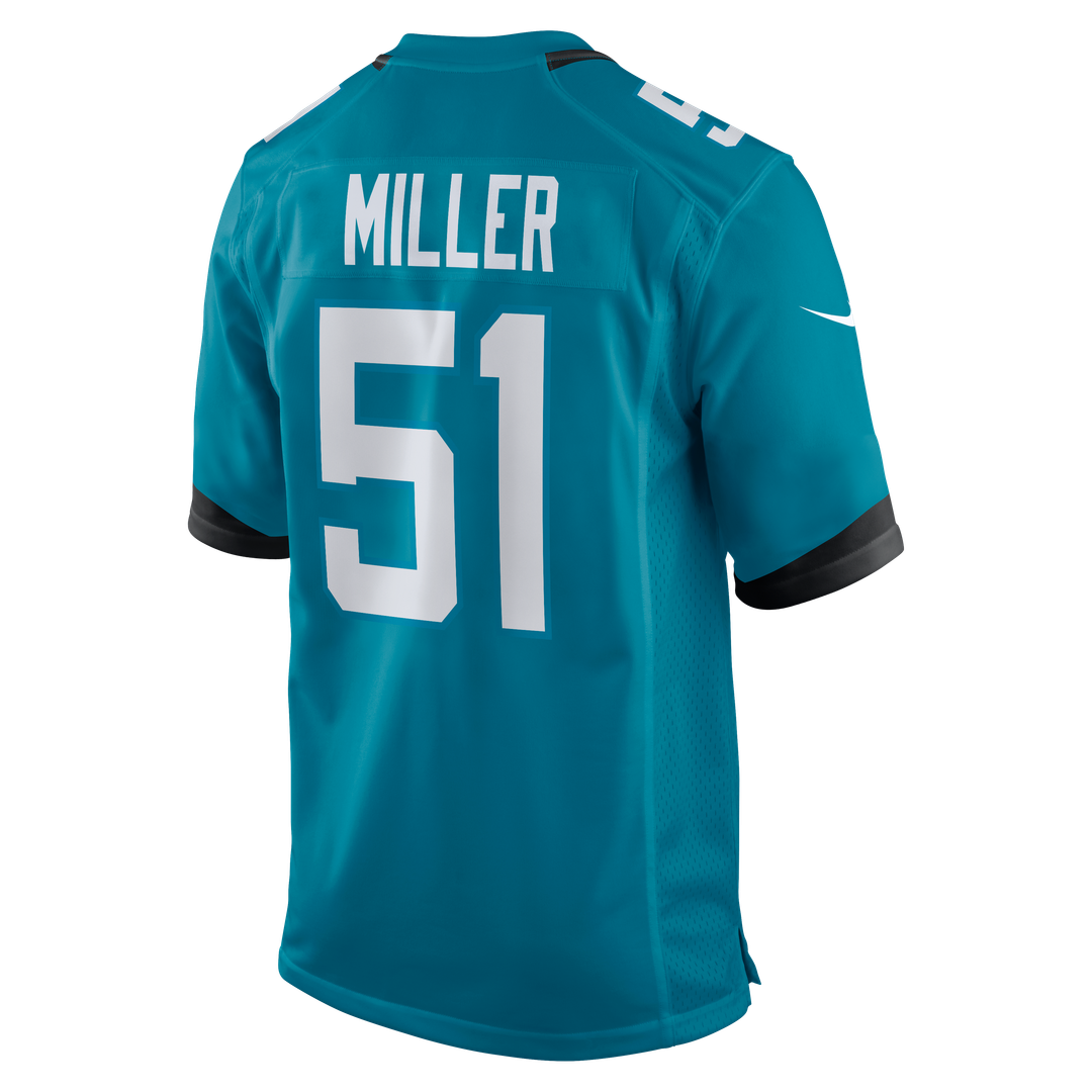 Ventrell Miller Jacksonville Jaguars Jersey - Teal