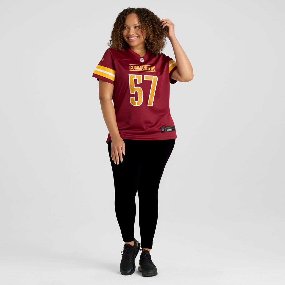 Nick Bellore Washington Commanders Women's Team Jersey - Burgundy