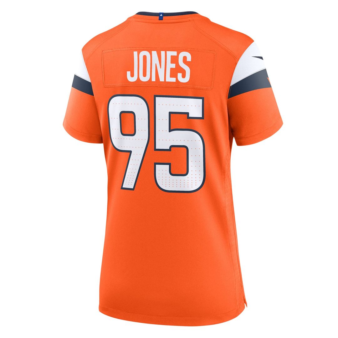 Sai'vion Jones Denver Broncos Women's Team Jersey - Orange