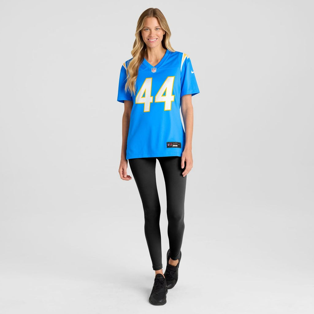 Tanner Muse Los Angeles Chargers Women's Team Jersey - Powder Blue