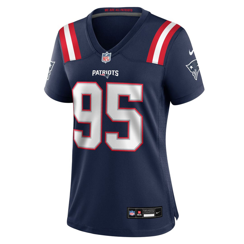 Eric Gregory New England Patriots Women's Team Jersey - Navy