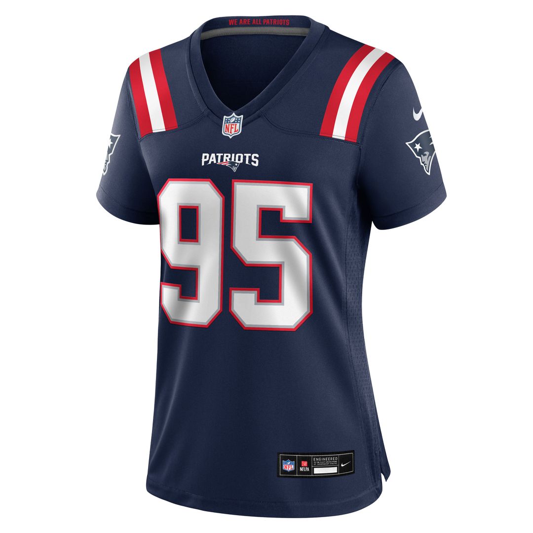 Eric Gregory New England Patriots Women's Team Jersey - Navy