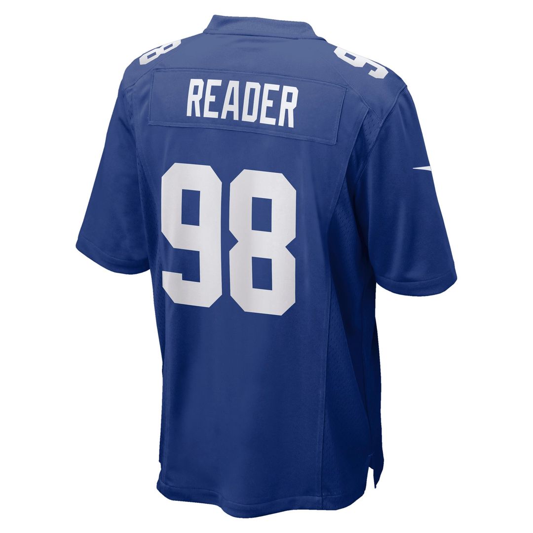 D.J. Reader New York Giants Jersey - Royal