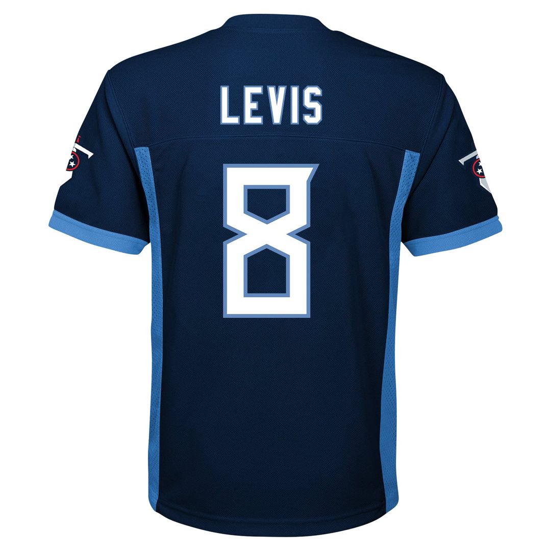 Will Levis Tennessee Titans Youth Jersey - Navy